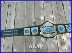 New World Heavyweight Wrestling Championship Title Adult Size Belt 2mm Plates