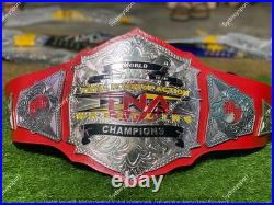 New World TNA Tag Team wrestling championship belt Replica Adult Size Brass 2MM