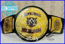 New World Tag Team Heavyweight Championship Title Replica Belt Adult 2MM Brass