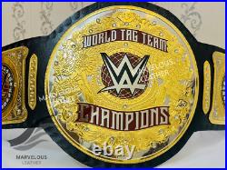New World Tag Team Heavyweight Championship Title Replica Belt Adult 2MM Brass