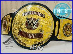 New World Tag Team Heavyweight Championship Title Replica Belt Adult 2MM Brass