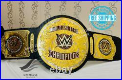 New World Tag Team Heavyweight Championship Title Replica Belt Adult 2MM Brass