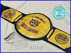 New World Tag Team Heavyweight Championship Title Replica Belt Adult 2MM Brass