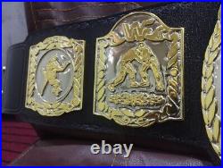 New World Tag Team Wrestling Championship Title Belt Replica 4MM Zinc Adult Size