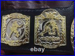 New World Tag Team Wrestling Championship Title Belt Replica 4MM Zinc Adult Size