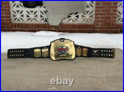 New World Tag Team Wrestling Championship Title Belt Replica Adult Size 2mm