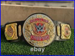 New World Tag Team Wrestling Championship Title Belt Replica Adult size 6MM