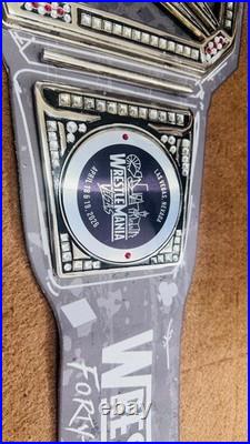 New Wrestle, Mania 42 Golden World Heavyweight Championship Belt Title 4MM Diecas