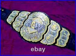 New Wrestling Championship Belt Adult Size Replica 8mm Brass Plates Double Layer