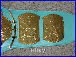 New Wwe Authentic Blue Winged Eagle Metal Adult Replica Championship Title Belt