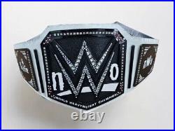 New Wwe Nwo Universal Champion Title 4mm Brass Cowhide Leather Free Ship Us