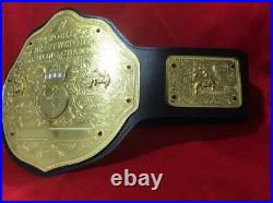 New Wwe World Heavyweight Big Gold Championship Replica Belt 2mm Brass Adult