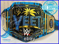 New YEET Heavyweight Wrestling Championship Title Belt Replica 2MM Brass Adult