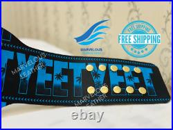 New YEET Heavyweight Wrestling Championship Title Belt Replica 2MM Brass Adult