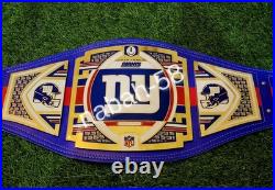 New York Giants Title Bel NFL Legacy Championship Title Belt 2MM Brass Replica New York Giants Title Bel NFL Legacy Championship Title Belt 2MM Brass Replica
