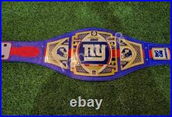 New York Giants Title Bel NFL Legacy Championship Title Belt 2MM Brass Replica New York Giants Title Bel NFL Legacy Championship Title Belt 2MM Brass Replica