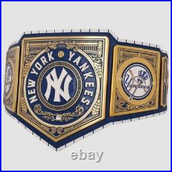 New York Yankees Baseball Championship Replica Belt Team Fans Size 2mm Brass New York Yankees Baseball Championship Replica Belt Team Fans Size 2mm Brass