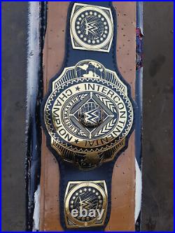 New intercontinental championship belt replica wrestling title 2mm brass adult