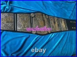 North American Mid South Heavyweight Wrestling Championship Leather Belt