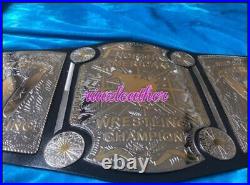 North American Mid South Heavyweight Wrestling Championship Leather Belt