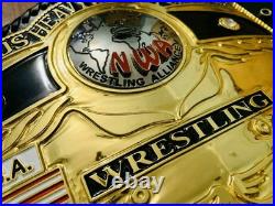 Nwa Domed Globe World Heavyweight Championship Belt Adult Size Replica 6mm Zinc Nwa Domed Globe World Heavyweight Championship Belt Adult Size Replica 6mm Zinc