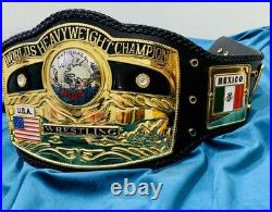 Nwa Domed Globe World Heavyweight Championship Belt Adult Size Replica 6mm Zinc