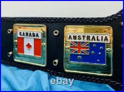 Nwa Domed Globe World Heavyweight Championship Belt Adult Size Replica 6mm Zinc