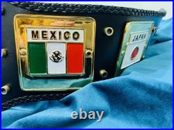 Nwa Domed Globe World Heavyweight Championship Belt Adult Size Replica 6mm Zinc