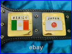 Nwa Domed Globe World Heavyweight Championship Belt Adult Size Replica 6mm Zinc