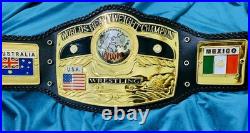 Nwa Domed Globe World Heavyweight Championship Belt Adult Size Replica 6mm Zinc
