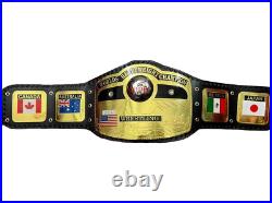 Nwa Domed Globe World Heavyweight Championship Belt Brass Adult Size Replica