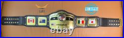 Nwa Domed Globe World Heavyweight Championship Replica Belt Brass 2mm Adult Size