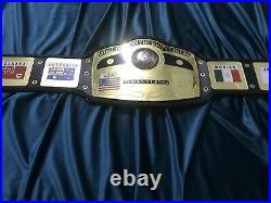 Nwa Domed Globe World Heavyweight Wrestling Championship Belt Adult Size