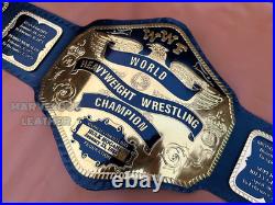 Nwa Hulk Hgn World Heavyweight Championship Belt Wrestling Title 2mm Brass Adult