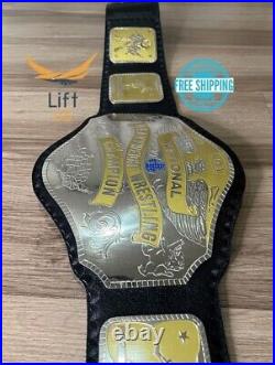 Nwa National Heavyweight Wrestling Championship Replica Belt Adult Brass 2mm New