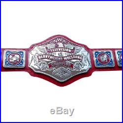 Nwa Television Heavyweight Championship Belt In 4mm Thick Brass Plates