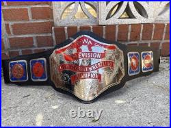 Nwa Television Heavyweight Wrestling Championship 2mm Belt Adult Size