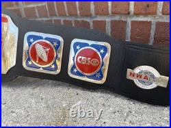 Nwa Television Heavyweight Wrestling Championship 2mm Belt Adult Size