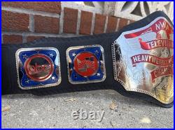 Nwa Television Heavyweight Wrestling Championship 2mm Belt Adult Size