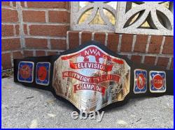 Nwa Television Heavyweight Wrestling Championship 2mm Belt Adult Size
