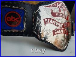 Nwa Television Heavyweight Wrestling Championship Belt Adult Size Replica Title