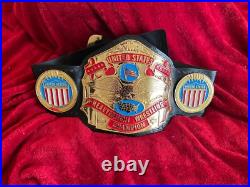 Nwa United States Heavyweight Wrestling Championship Belt Adult Size Zinc 4mm