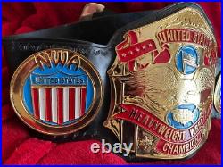 Nwa United States Heavyweight Wrestling Championship Belt Adult Size Zinc 4mm