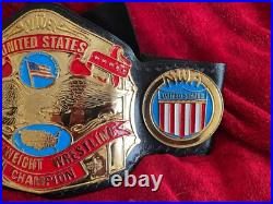 Nwa United States Heavyweight Wrestling Championship Belt Adult Size Zinc 4mm