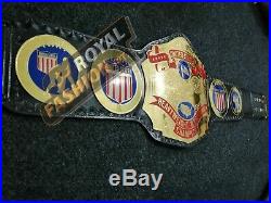 Nwa Us Heavyweight Wrestling Championship Belt Adult Size