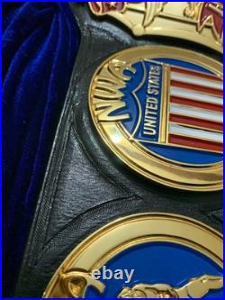 Nwa Usa Luger heavyweight championship belt, 4mm Cnc Hd Engraved, 24k Gold plated Nwa Usa Luger heavyweight championship belt, 4mm Cnc Hd Engraved, 24k Gold plated
