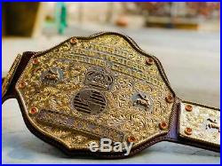 Nwa/wcw Flair Crumrine Big Gold World Heavyweight Wrestling Championship Belt