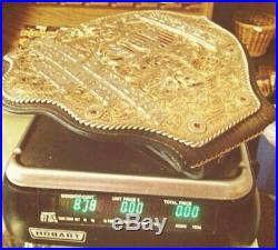 Nwa/wcw Flair Crumrine Big Gold World Heavyweight Wrestling Championship Belt