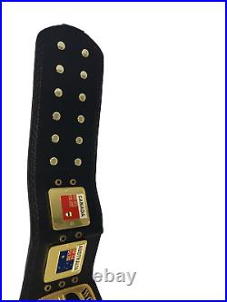 Official Premier Nwa Domed Globe Heavyweight Championship Replica Wrestling Belt