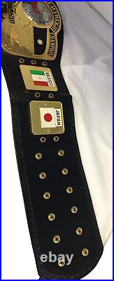 Official Premier Nwa Domed Globe Heavyweight Championship Replica Wrestling Belt